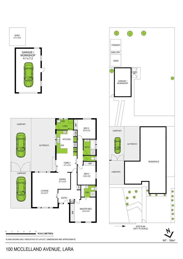 Floorplan of Homely house listing, 100 McClelland Avenue, Lara VIC 3212