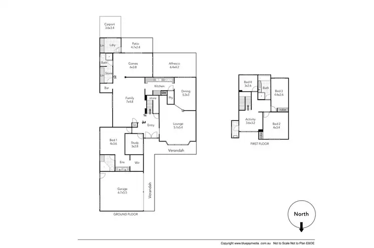 Floorplan of Homely house listing, 67 Ocean Road, Coogee WA 6166