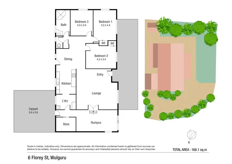 Floorplan of Homely house listing, 6 Florey Street, Wulguru QLD 4811