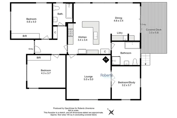 Floorplan of Homely house listing, 23 Deacon Street, Upper Burnie TAS 7320