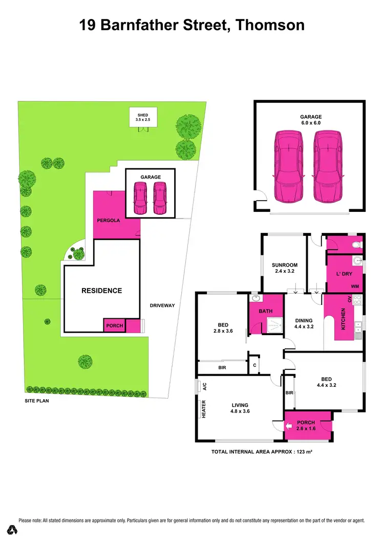 Floorplan of Homely house listing, 19 Barnfather Street, Thomson VIC 3219