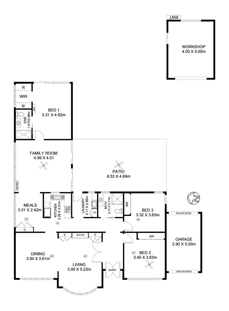 Floorplan of Homely house listing, 11 White Avenue, Lockleys SA 5032
