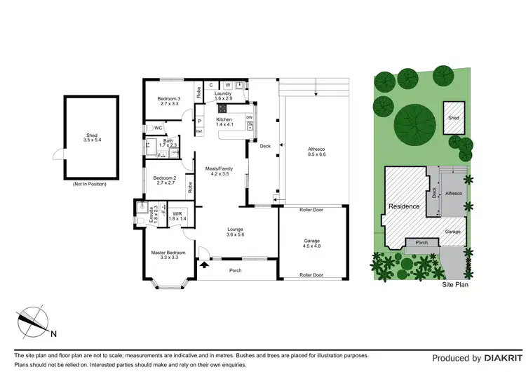 Floorplan of Homely house listing, 11 Palm Way, Narre Warren South VIC 3805