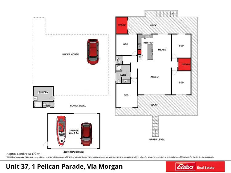 Floorplan of Homely house listing, Unit 37 1 Pelican Parade, Morgan SA 5320