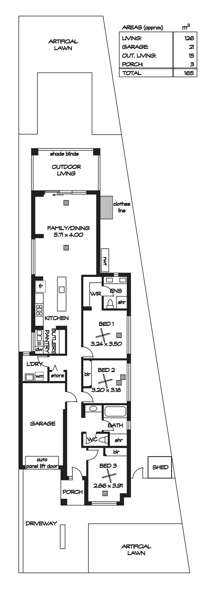 Floorplan of Homely house listing, 13A Welkin Street, Windsor Gardens SA 5087