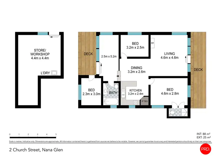 Floorplan of Homely house listing, 2 Church Street, Nana Glen NSW 2450