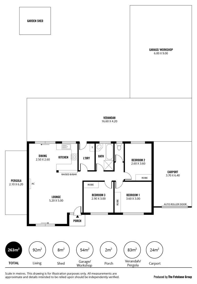 Floorplan of Homely house listing, 6 Alice Crescent, Burton SA 5110