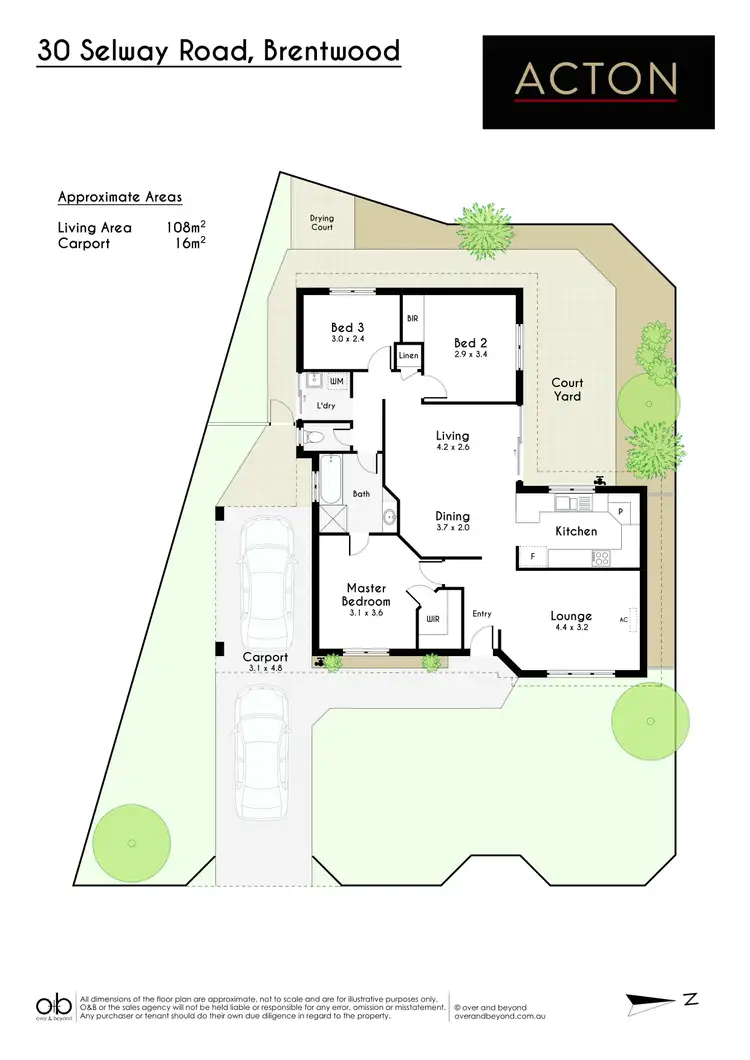 Floorplan of Homely house listing, 30 Selway Road, Brentwood WA 6153