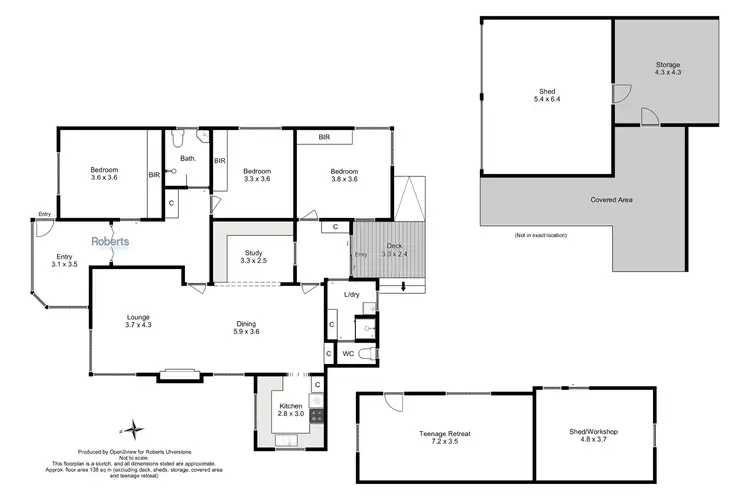 Floorplan of Homely house listing, 18 Marion Street, Ulverstone TAS 7315