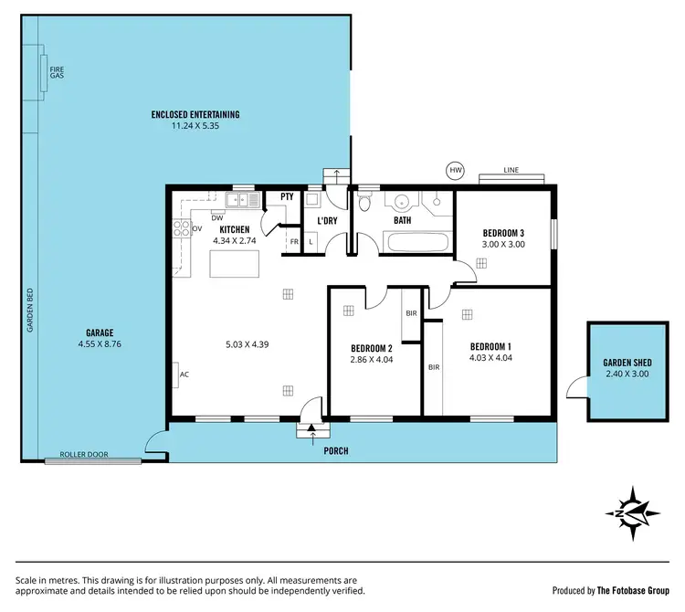 Floorplan of Homely house listing, 8 Stark Street, Aldinga Beach SA 5173