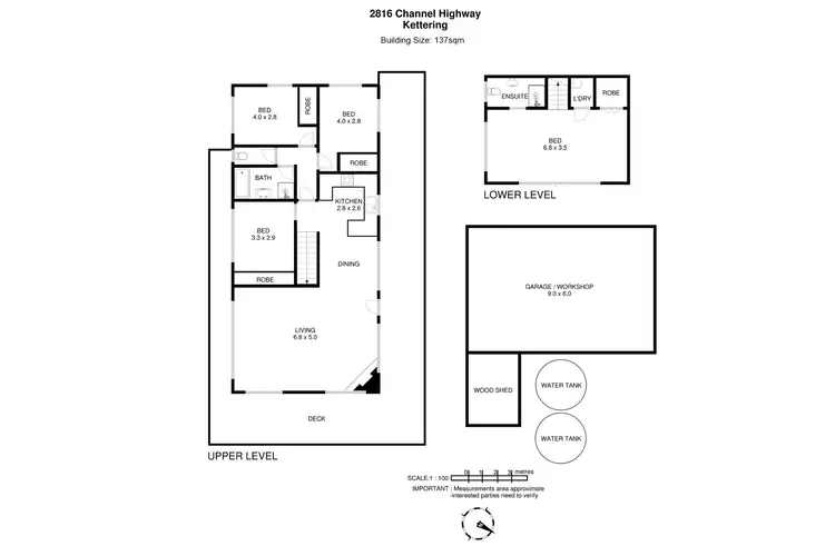 Floorplan of Homely house listing, 2816 Channel Highway, Kettering TAS 7155