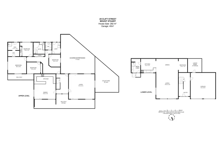 Floorplan of Homely house listing, 29 Clift Street, Mount Stuart TAS 7000
