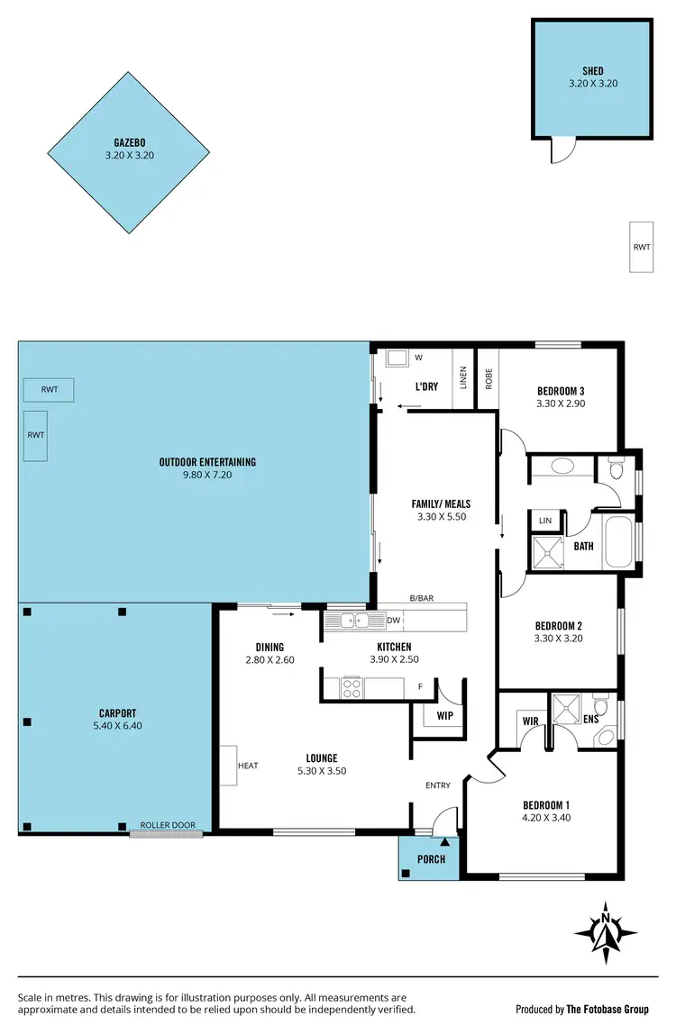 Floorplan of Homely house listing, 82 Emmerson Drive, Morphett Vale SA 5162