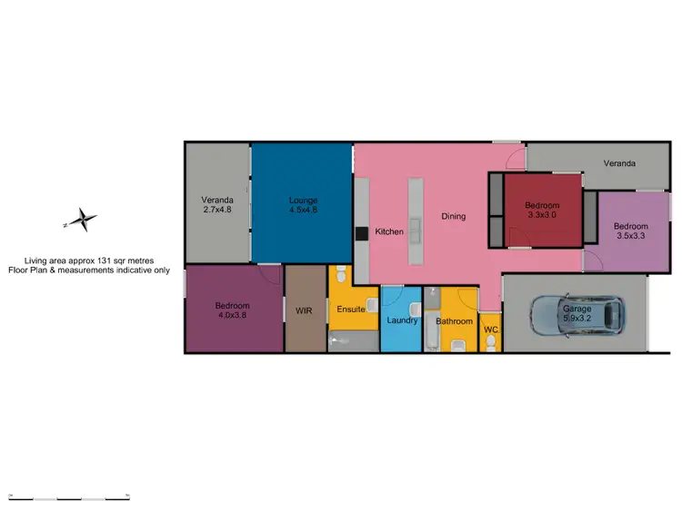 Floorplan of Homely house listing, 125A Icely Road, Orange NSW 2800