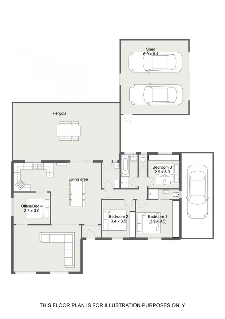 Floorplan of Homely house listing, 19 PRICE AVENUE, Naracoorte SA 5271