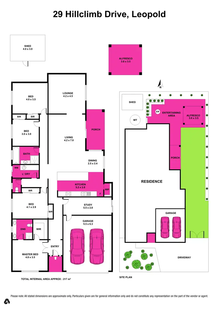 Floorplan of Homely house listing, 29 Hillclimb Drive, Leopold VIC 3224
