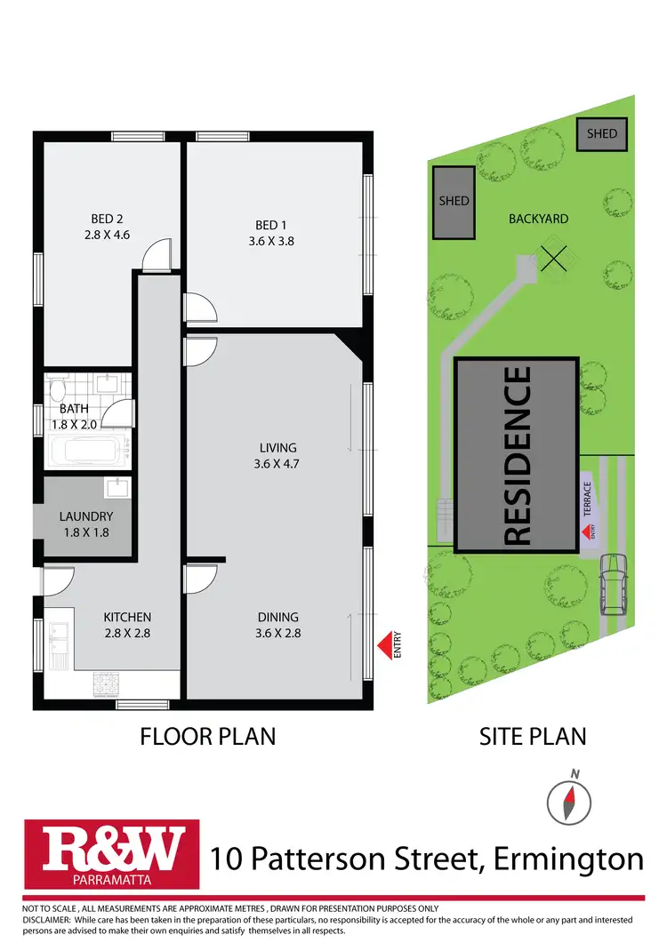 Floorplan of Homely house listing, 10 Patterson Street, Ermington NSW 2115