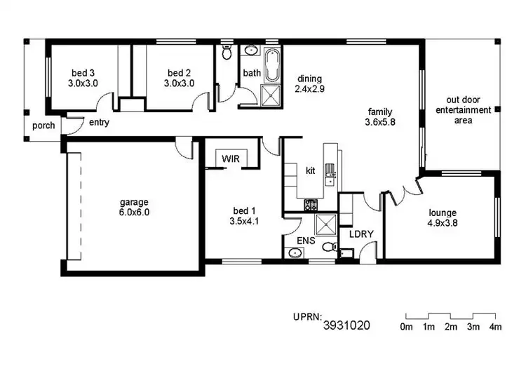 Floorplan of Homely house listing, Address available on request