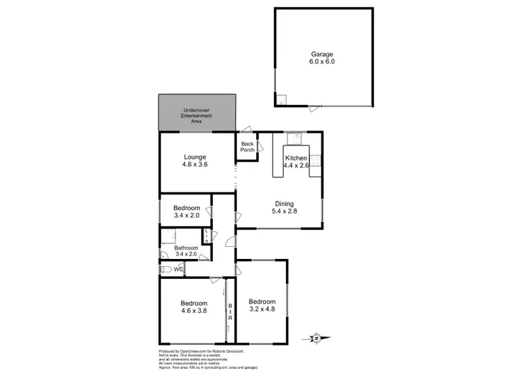 Floorplan of Homely house listing, 84 Middle Road, Devonport TAS 7310