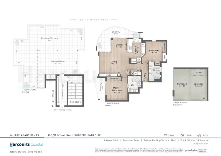 Floorplan of Homely apartment listing, 10B/11 Wharf Road, Surfers Paradise QLD 4217