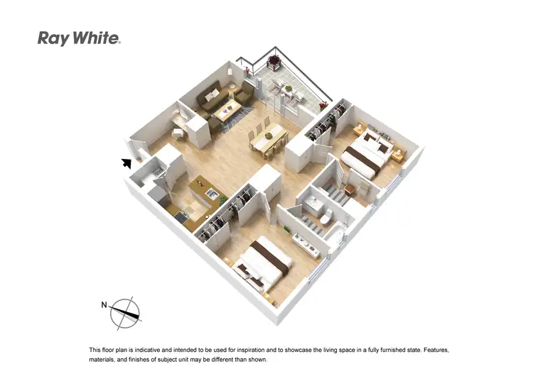 Floorplan of Homely unit listing, 745/2 The Crescent, Wentworth Point NSW 2127