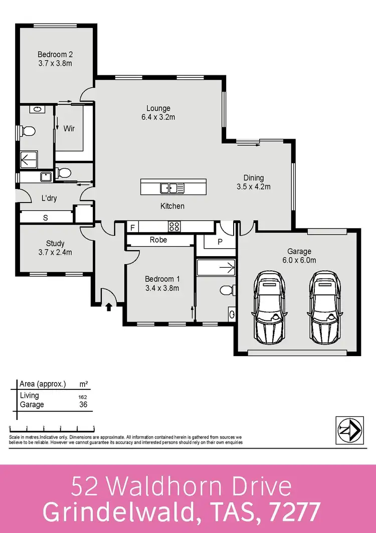 Floorplan of Homely house listing, 52 Waldhorn Drive, Grindelwald TAS 7277