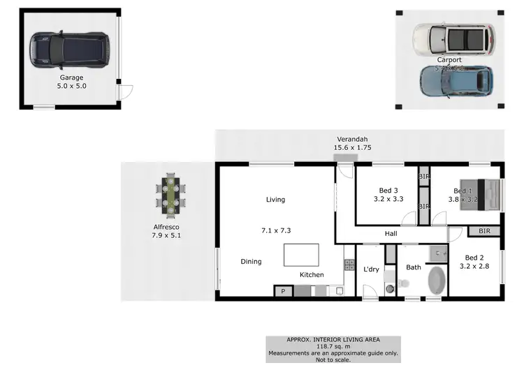 Floorplan of Homely house listing, 12 Mountain View Drive, Lavington NSW 2641