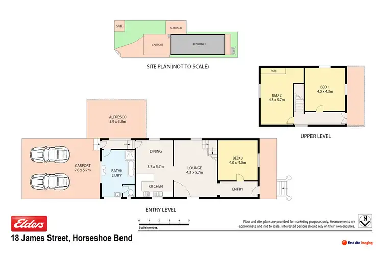 Floorplan of Homely house listing, 18 JAMES STREET, Horseshoe Bend NSW 2320