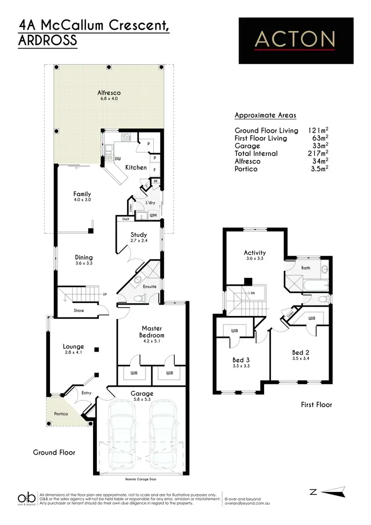 Floorplan of Homely house listing, 4A McCallum Crescent, Ardross WA 6153