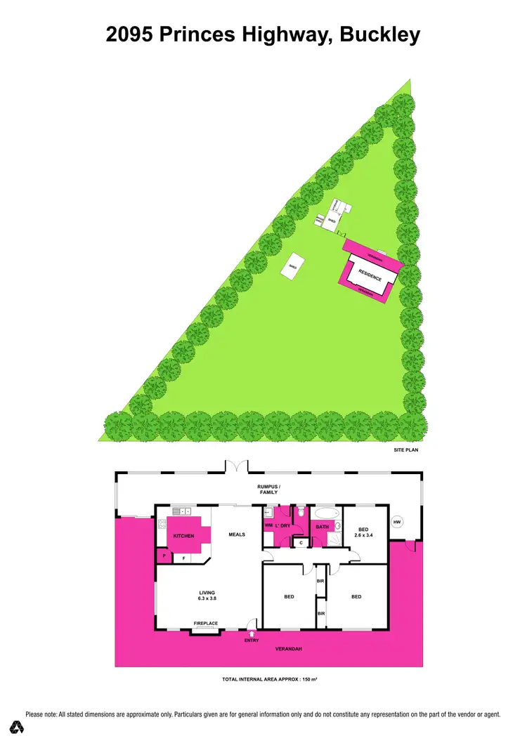 Floorplan of Homely house listing, 2095 Princes Highway, Buckley VIC 3240