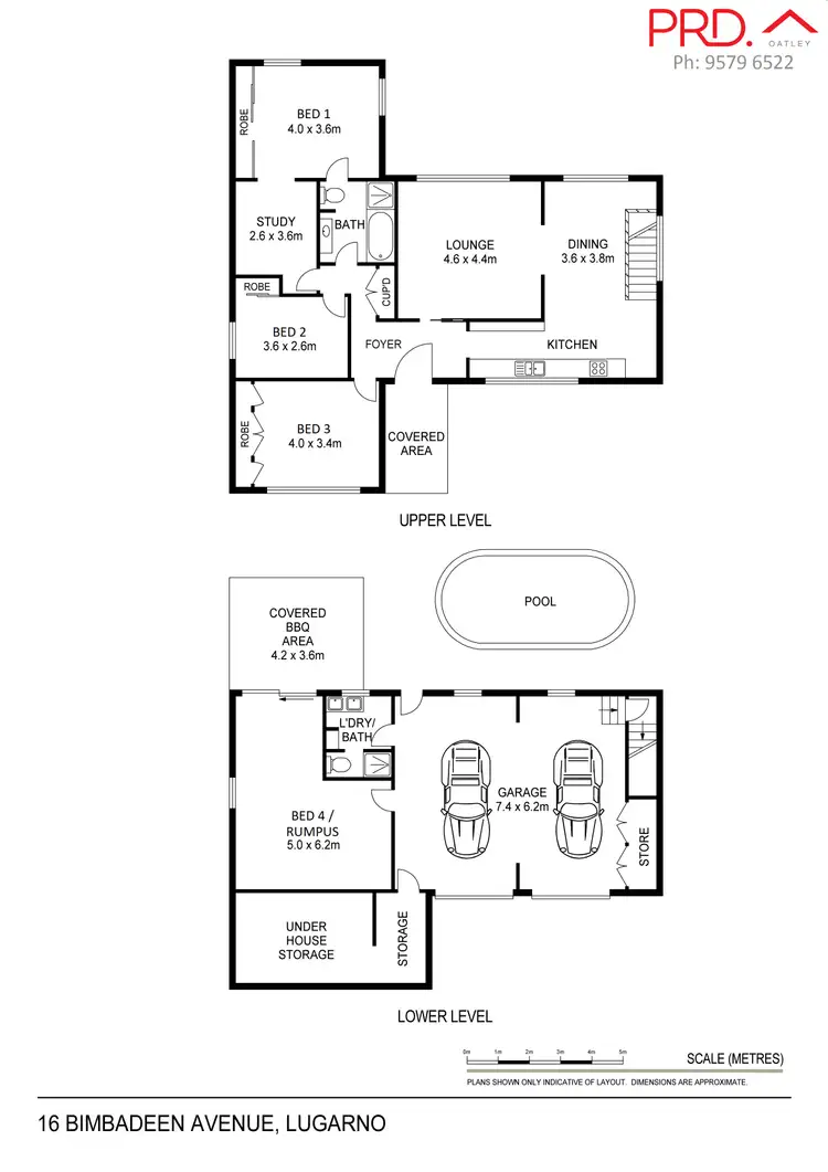 Floorplan of Homely house listing, 16 Bimbadeen Avenue, Lugarno NSW 2210
