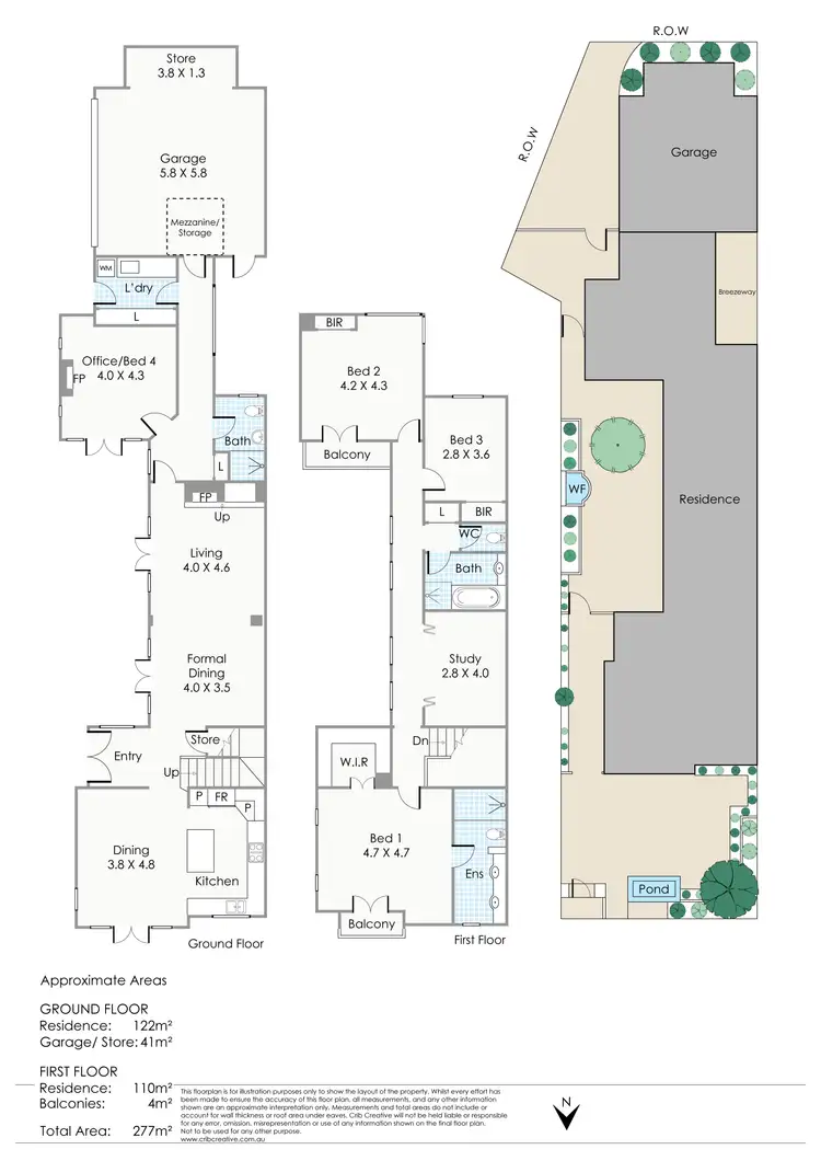 Floorplan of Homely house listing, 11a Macarthur Street, Cottesloe WA 6011