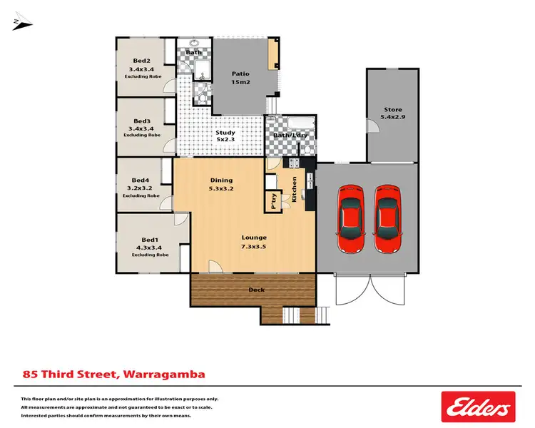 Floorplan of Homely house listing, 85 Third Street, Warragamba NSW 2752