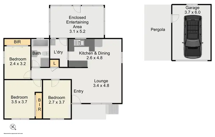 Floorplan of Homely house listing, 69 Westminster Street, Rooty Hill NSW 2766