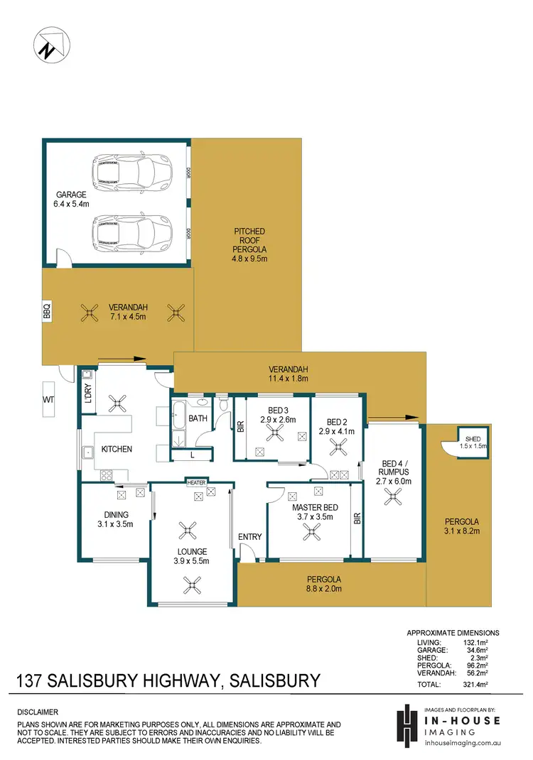 Floorplan of Homely house listing, 137 Salisbury Highway, Salisbury SA 5108