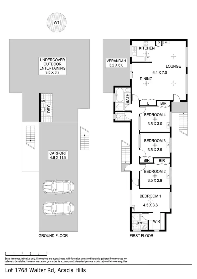Floorplan of Homely house listing, Sect 1768 Walter Road, Acacia Hills NT 822