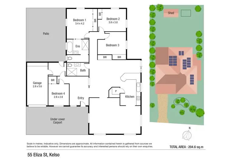 Floorplan of Homely house listing, 55 Eliza Street, Kelso QLD 4815