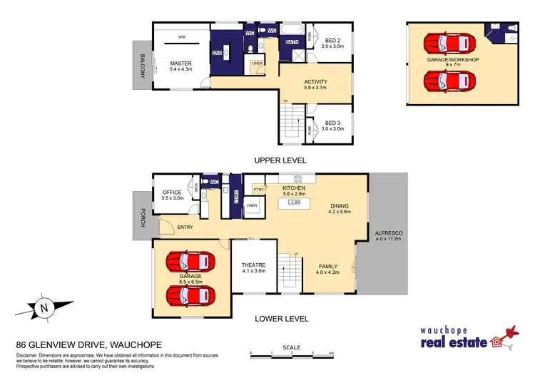 Floorplan of Homely house listing, 86 Glenview Drive, Wauchope NSW 2446
