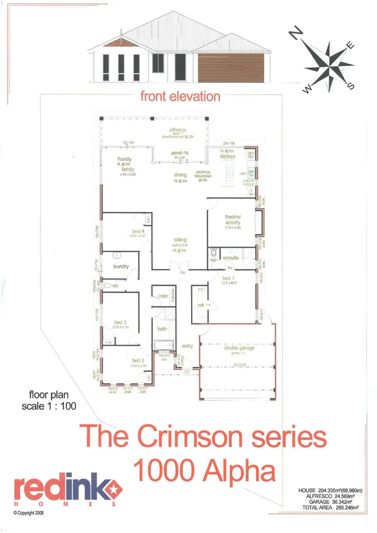 Floorplan of Homely house listing, 36 White Hart Lane, Baldivis WA 6171
