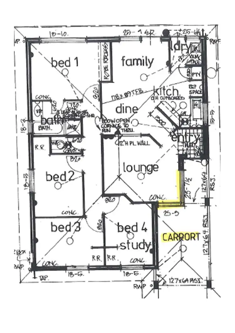 Floorplan of Homely house listing, 56 Port Royal Drive, Safety Bay WA 6169