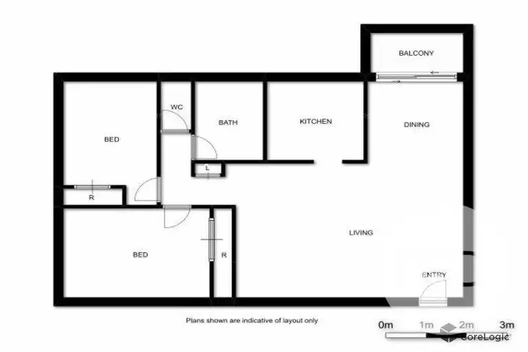 Floorplan of Homely unit listing, 8/103 Hedley Avenue, Nundah QLD 4012
