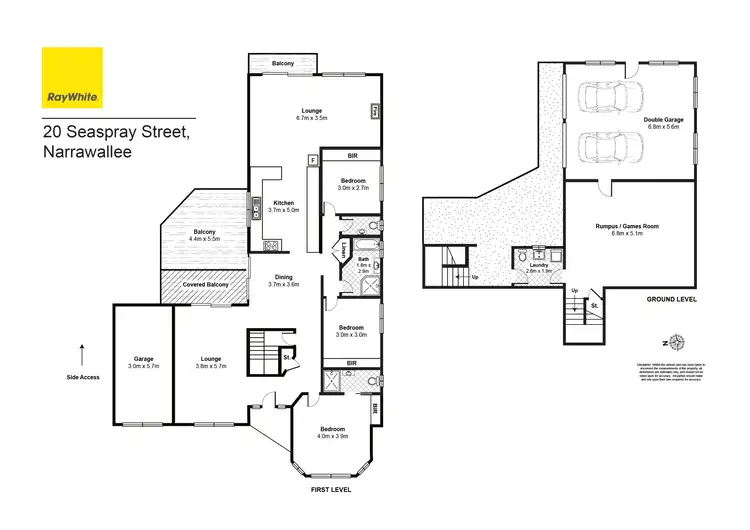 Floorplan of Homely house listing, 20 Seaspray Street, Narrawallee NSW 2539