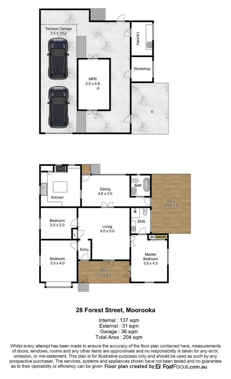 Floorplan of Homely house listing, 28 Forest Street, Moorooka QLD 4105