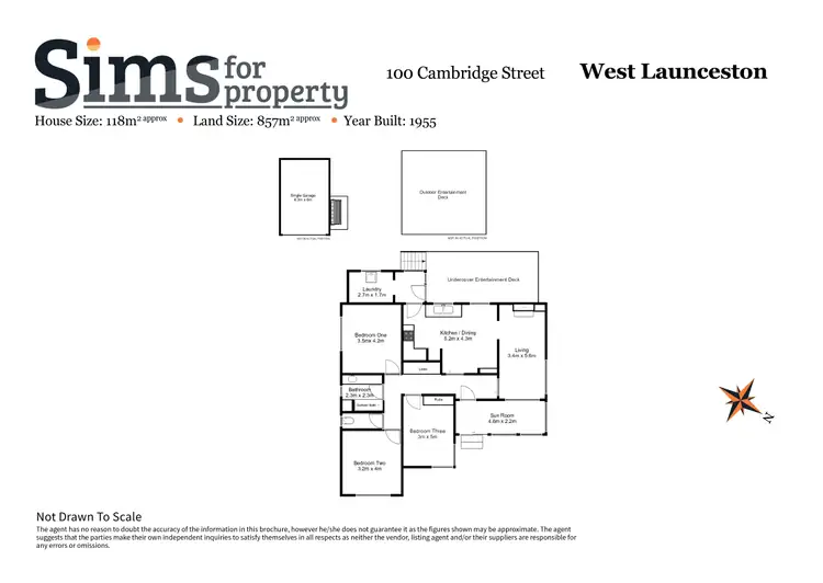 Floorplan of Homely house listing, 100 Cambridge Street, West Launceston TAS 7250