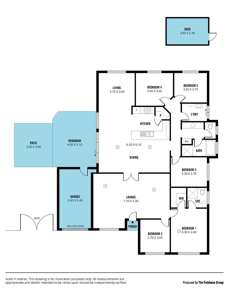 Floorplan of Homely house listing, 34 Caswell Drive, Hallett Cove SA 5158
