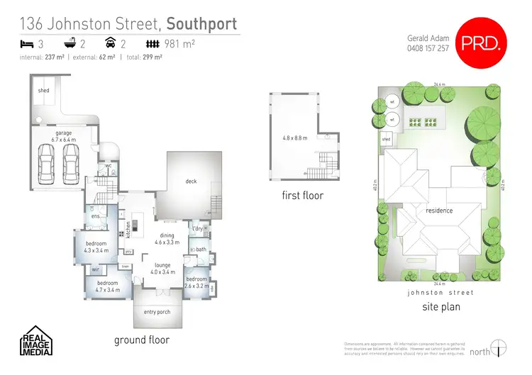 Floorplan of Homely house listing, 136 Johnston Street, Southport QLD 4215