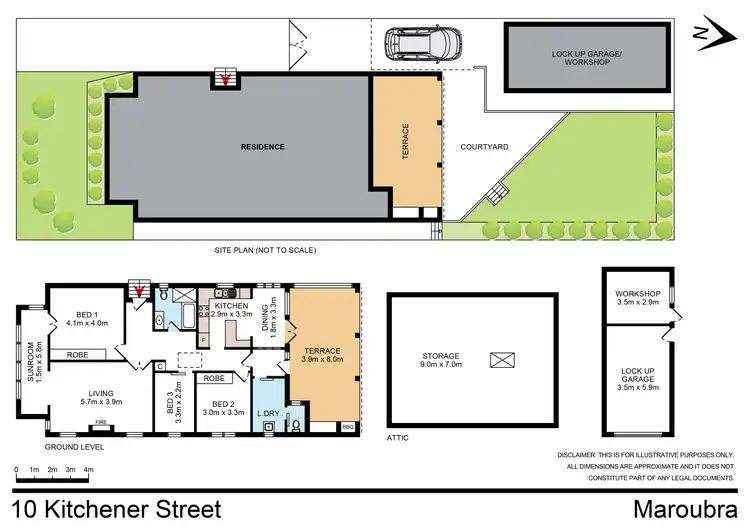 Floorplan of Homely house listing, 10 Kitchener Street, Maroubra NSW 2035