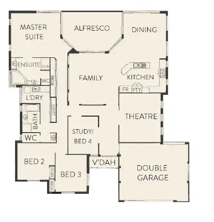 Floorplan of Homely rural property listing, 116 Richardson Street, Serpentine WA 6125