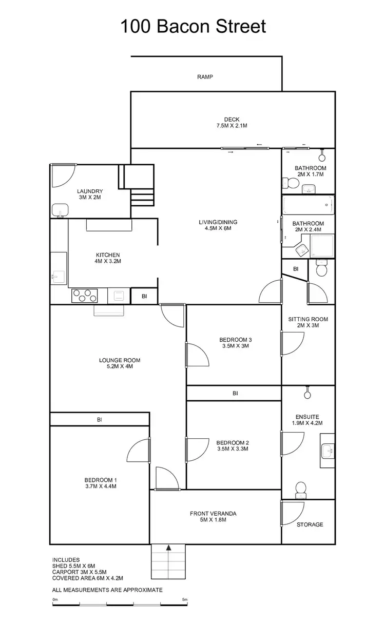 Floorplan of Homely house listing, 100 Bacon Street, Grafton NSW 2460