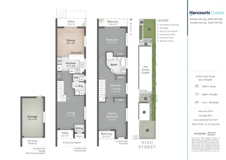 Floorplan of Homely house listing, 2/202 High Street, Southport QLD 4215